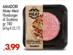 Eurospar AMADORI Mister Meat Hamburger di Scottona offerta