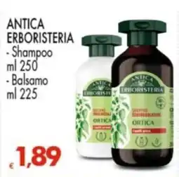 Despar Shampoo e balsamo Ortica Antica Erboristeria offerta