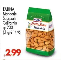 Eurospar FATINA Mandorle Sgusciate California offerta