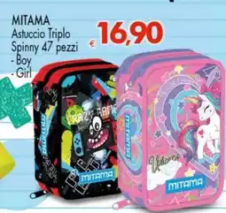 Eurospar MITAMA Astuccio Triplo Spinny 47 pezzi offerta