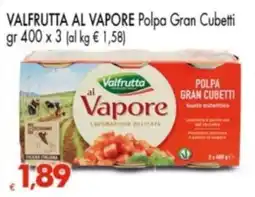 Despar Valfrutta polpa gran cubetti offerta