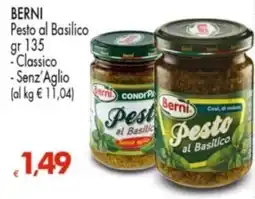 Despar Berni Pesto al Basilico offerta