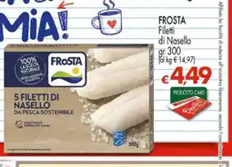 Eurospar FROSTA Filetti di Nasello offerta