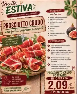 èccoMI Prosciutto Crudo Nostrano offerta
