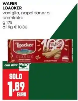 Pam Wafer Loacker offerta