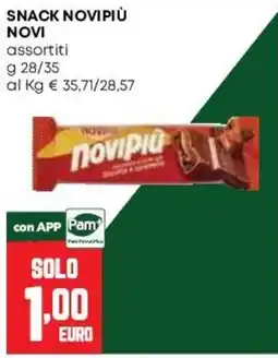 Pam Snack Novipiù Novi assortiti offerta