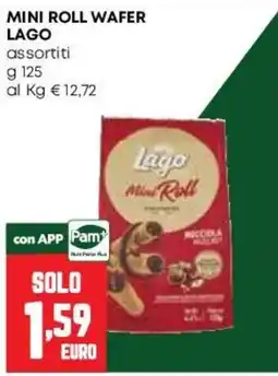Pam Mini Roll Wafer Lago offerta