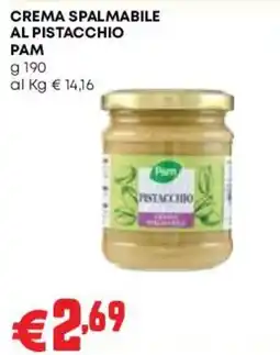 Pam Crema spalmabile al pistacchio Pam offerta