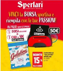 Pam Caramelle "Galatine" Sperlari al latte offerta