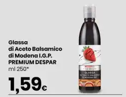 Eurospar Glassa di Aceto Balsamico di Modena I.G.P. PREMIUM DESPAR offerta