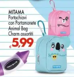 Despar Mitama Portachiavi con Portamonete Animal Bag Charm offerta