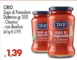 Eurospar CIRIO offerta