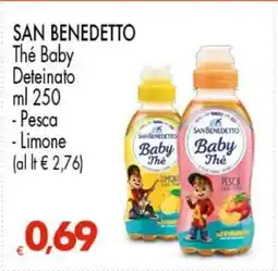 Eurospar SAN BENEDETTO Thé Baby Deteinato offerta