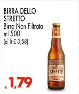 Eurospar BIRRA DELLO STRETTO offerta