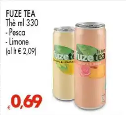 Eurospar Fuze Tea offerta