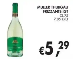 èccoMI Muller Thurgau Frizzante IGT offerta