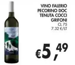 èccoMI Vino Falerio Pecorino Doc Tenuta Coccì Grifoni offerta