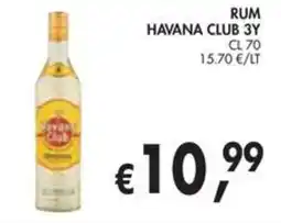 èccoMI Rum Havana Club 3Y offerta