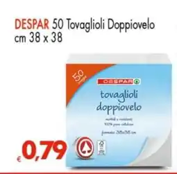 Eurospar DESPAR 50 Tovaglioli Doppiovelo offerta