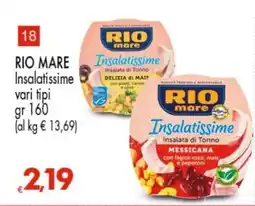 Eurospar RIO MARE Insalatissime offerta