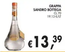 èccoMI Grappa Sandro Bottega offerta