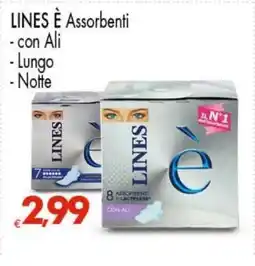Eurospar Lines È assorbenti offerta