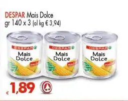 Eurospar DESPAR Mais Dolce offerta