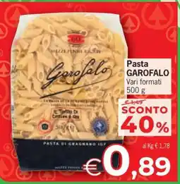 Eurospar Pasta GAROFALO offerta