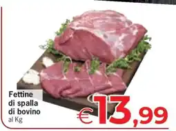Eurospar Fettine di spalla di bovino offerta