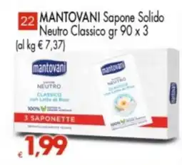 Despar Mantovani Sapone Solido Neutro Classico offerta