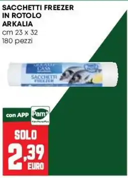 Pam Sacchetti freezer Arkalia offerta