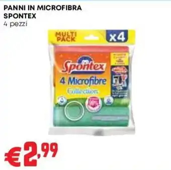 Pam Panni in microfibra Spontex offerta