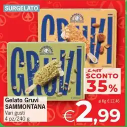 Eurospar Gelato Gruvi SAMMONTANA offerta