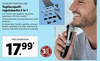Tagliacapelli- regolabarba 5 in 1