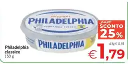 Eurospar Philadelphia Classico offerta