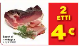 Eurospar Speck di Montagna offerta