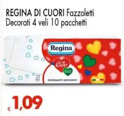 Eurospar REGINA DI CUORI Fazzoletti offerta