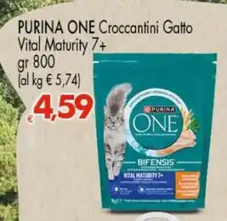 Eurospar PURINA ONE Croccantini Gatto Vital Maturity 7+ offerta