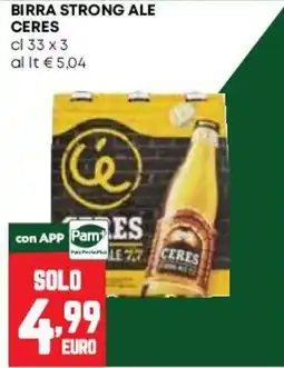 Pam Birra strong ale Ceres offerta