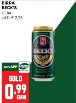 Pam Birra Beck's offerta