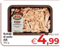 Eurospar Kebab di pollo offerta
