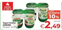 Eurospar YOGURT ACTIVIA offerta