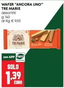 Pam Wafer "Ancora Uno" Tre Marie assortiti offerta