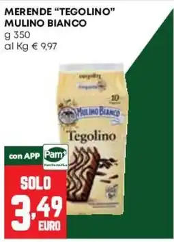 Pam Merende Tegolino Mulino Bianco offerta