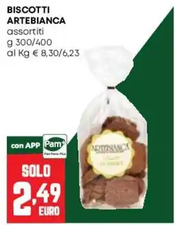 Pam Biscotti Artebianca offerta