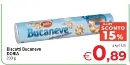 Eurospar BISCOTTI BUCANEVE offerta