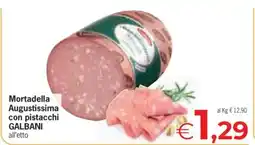 Eurospar Mortadella Augustissima con pistacchi GALBANI offerta