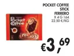èccoMI Pocket Coffee Stick Ferrero offerta