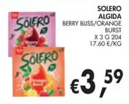èccoMI Solero Algida Berry Bliss/Orange Burst offerta