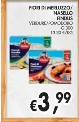 èccoMI Fiori di merluzzo Findus offerta